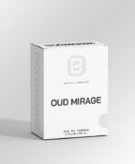 Oud Mirage Perfume Packaging Box – Front View