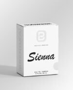 Sienna Perfume Packaging Box – Front View