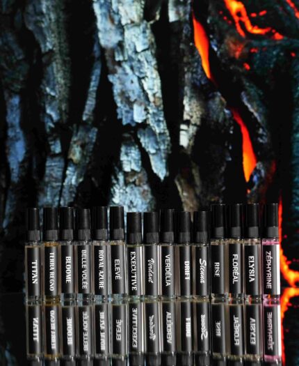 Brenoxa perfume testers 5ml – sample size luxury EDP fragrances collection, try before you buy.